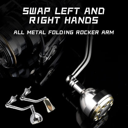 BEARKING CAESAR Fishing Reel - 5+1BB Stainless Steel Bearing System with 5.2:1 Gear Ratio & 15Kg Max Drag Power