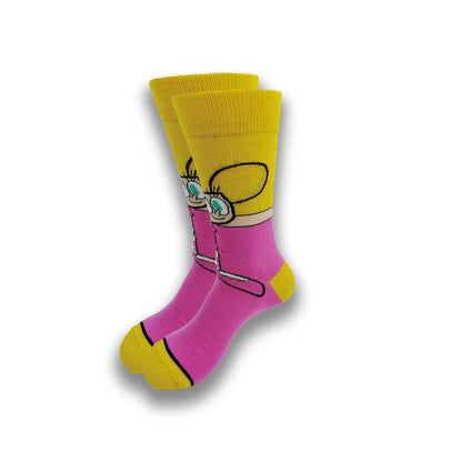 Spring and Autumn Cartoon Movie Character Socks for Men & Women – Funny Fashion High Quality Crew Tube Socks, Unisex Casual Cotton Socks