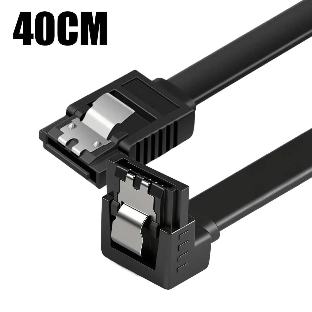 SATA 3.0 SSD Data Cable - 6Gbps High-Speed SATA III Cable for HDD, SSD, CD Drive and Desktop PC