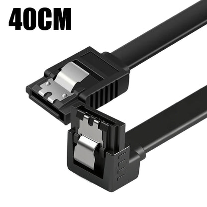 SATA 3.0 SSD Data Cable - 6Gbps High-Speed SATA III Cable for HDD, SSD, CD Drive and Desktop PC