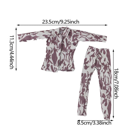 30cm Ken Doll Clothes – Pop Suit Top & Pants Outfit for Boys, Holiday Gift Doll Accessories
