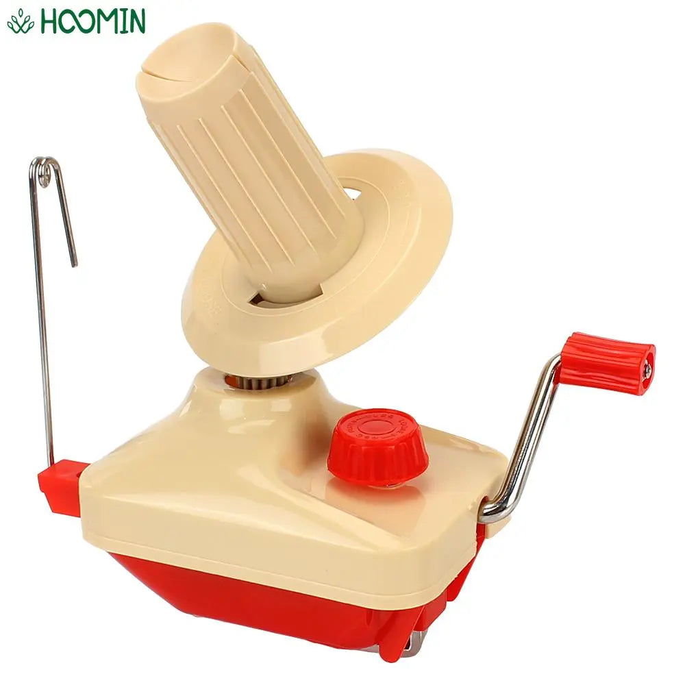 Portable Hand-Operated Yarn Winder: Manual Fiber Wool Winding Machine for DIY Sewing Accessories
