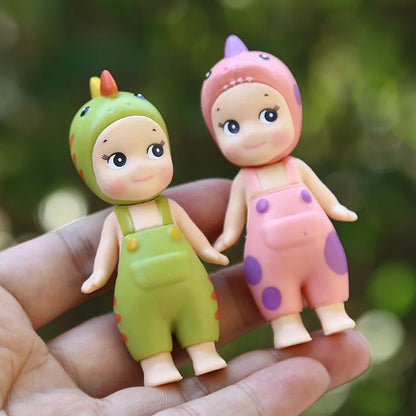 Dinosaur and Candy Mini Mystery Box – Cute Cartoon Collectible Figurines for Car Decor, Birthdays, and Gifts