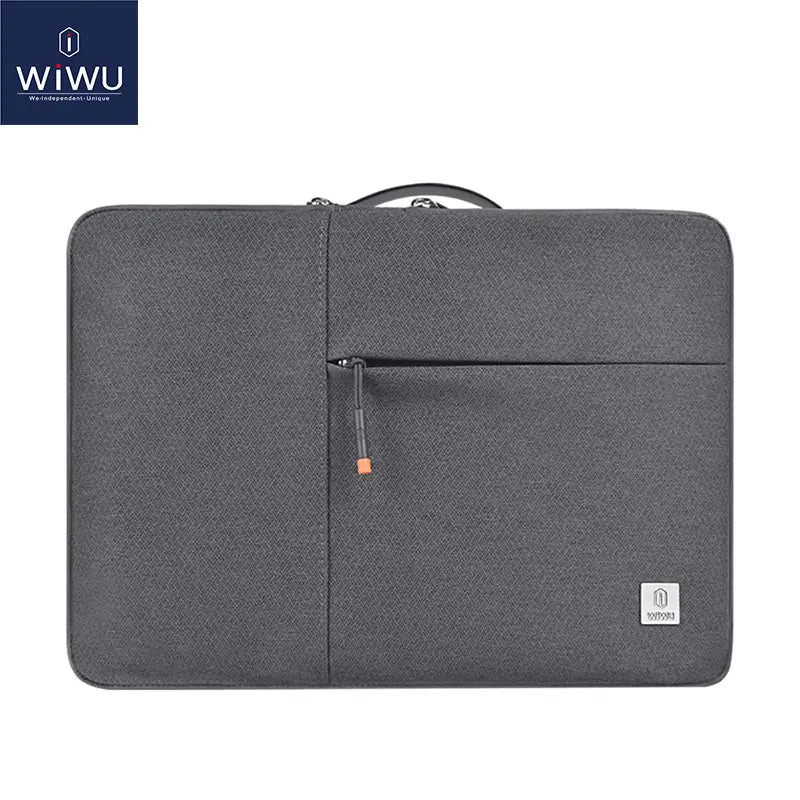 WIWU Portable Laptop Sleeve Bag – 13–15.6 Inch Waterproof Double Layer Case for MacBook Air & Laptop Protection Case