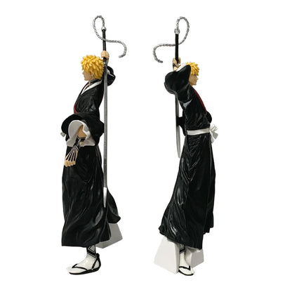 Bleach Anime Figures - Ichigo, Byakuya & Toushirou PVC Action Statues