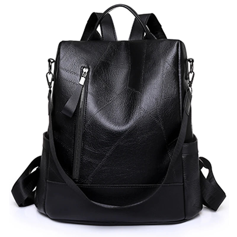 Women's Anti-Theft Backpack - Casual Daypack with Multi-Function Pockets for Travel and Outdoor Use