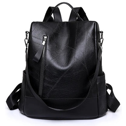 Women's Anti-Theft Backpack - Casual Daypack with Multi-Function Pockets for Travel and Outdoor Use