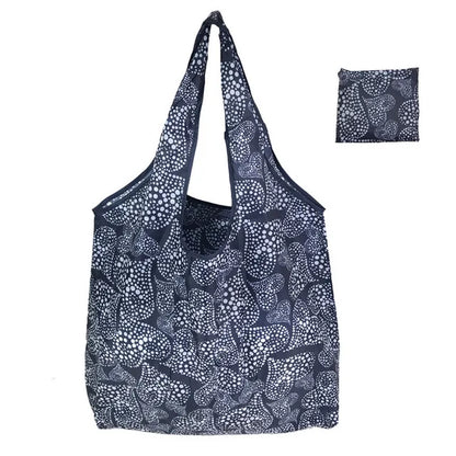 Eco-Friendly Foldable Reusable Shopping Bag – Portable Heavy-Duty Tote Shoulder Bag for Grocery, Travel & Daily Storage Fashion Handbag