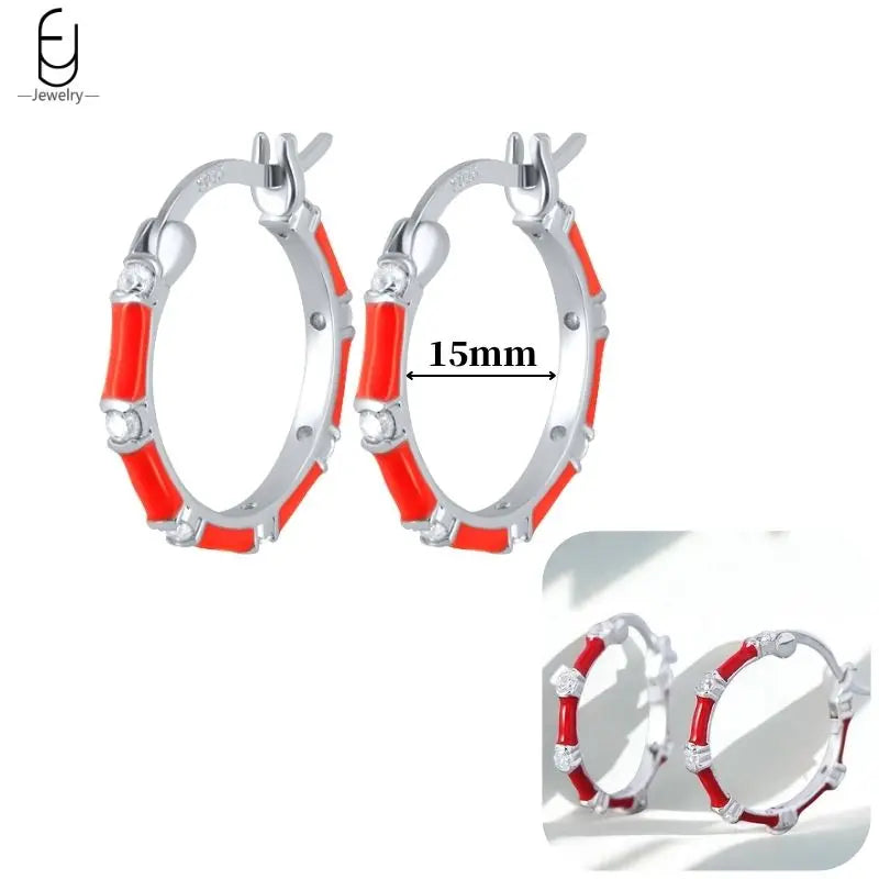 925 Sterling Silver Earrings for Women – Cute Starfish & Shrimp Pendant, Red Chili & Star Enamel Gold Fashion Jewelry