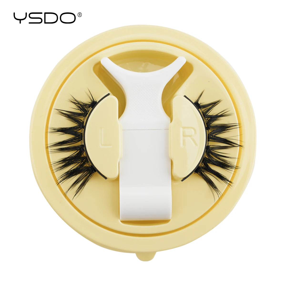 YSDO Winged Magnetic 3D Mink Eyelashes – Reusable Long-Lasting False Lashes, No Glue Needed with Tweezers for Makeup