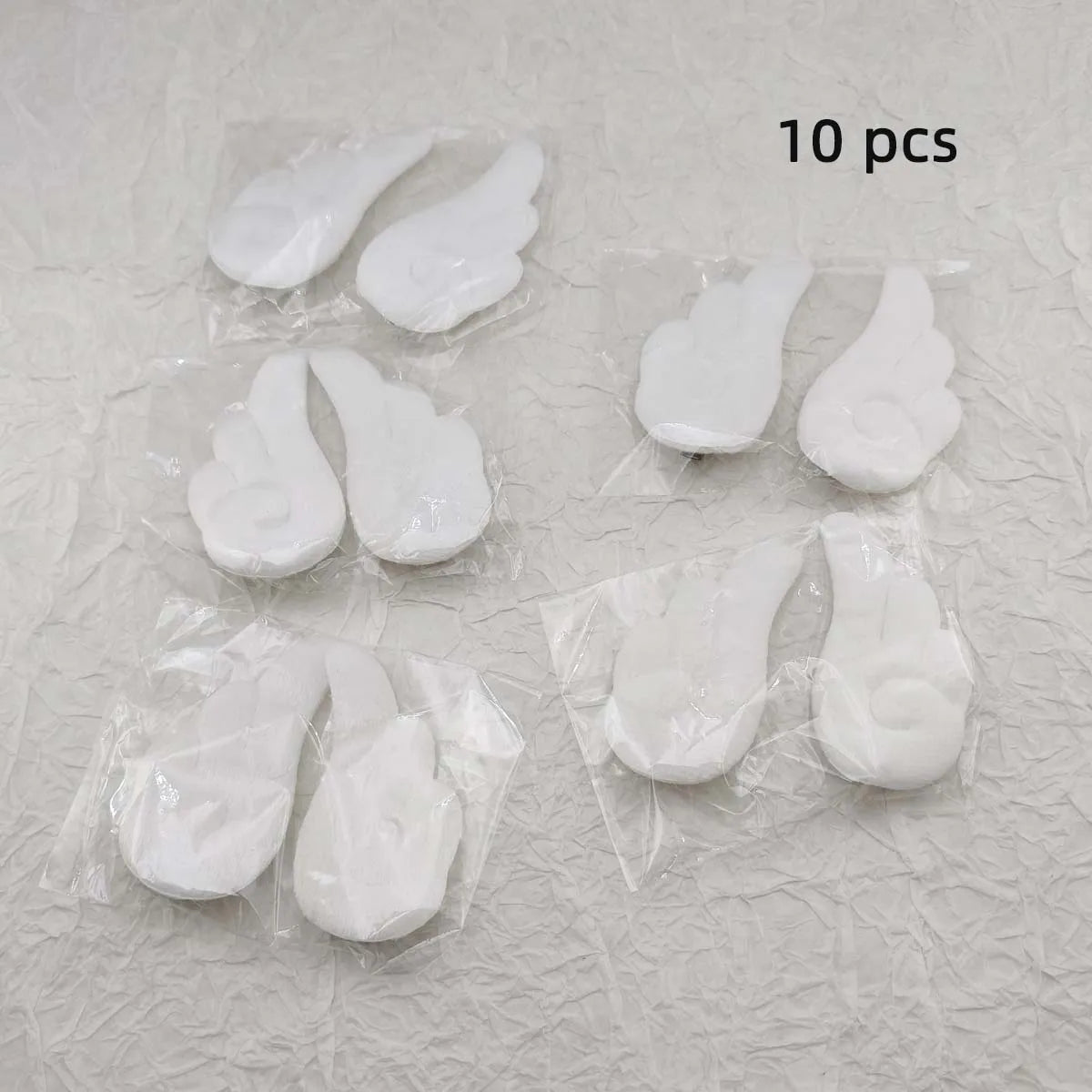 Angel Wing Plush Hair Clips - Cute 5cm Hairpin Barrettes for Girls Sweet Style Headwear & Accessories
