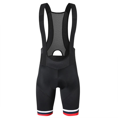 Ykywbike Men's Cycling Bib Shorts – Padded Quick-Dry Bike Tights for 6-Hour Rides, Outdoor Cycling Clothing
