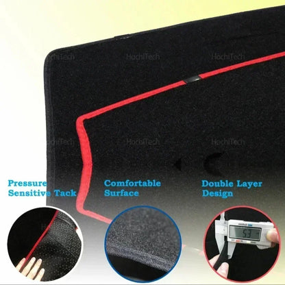 Honda Fit Jazz Dashboard Cover - Anti-Glare Instrument Panel Mat 2008–2013 GE6 GE7 GE8 GE9