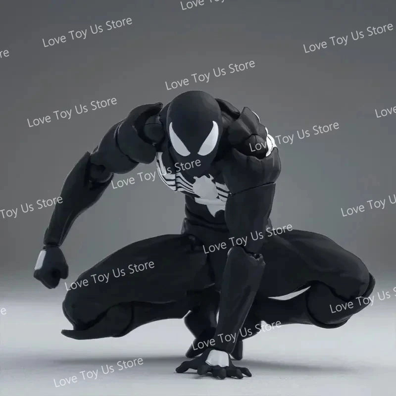 Original Mess Toys Spider Figure – Black Suit & Scarlet Spider Kaine Parker Action Figure