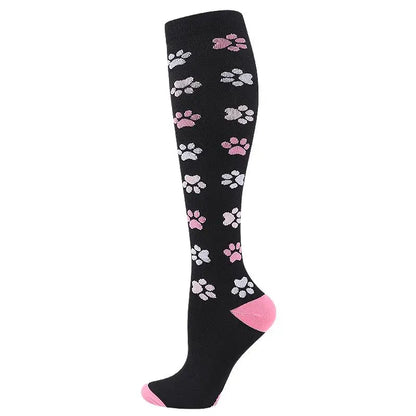 Compression Stockings for Men & Women - Edema Varicose Vein Support Sports Running Pressure Socks