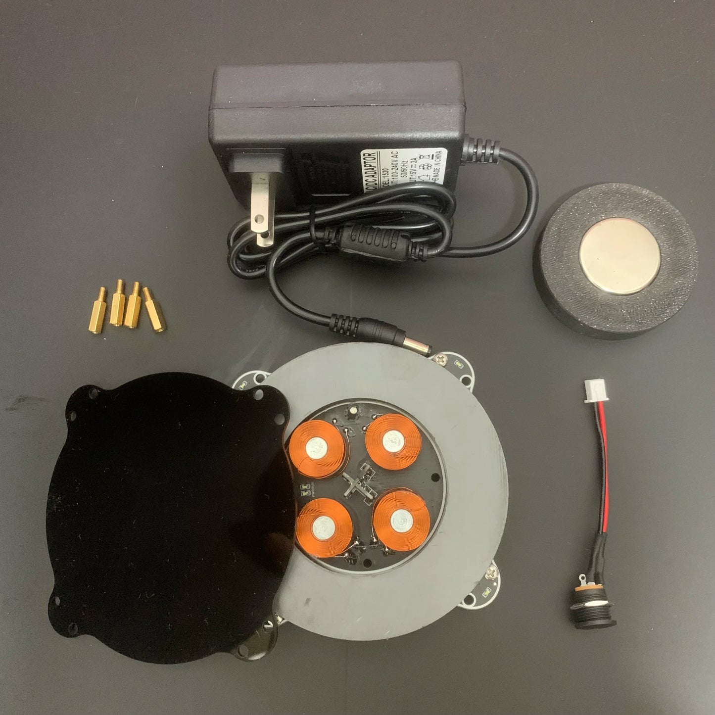 Magnetic Levitation 500g Load-Bearing Pendant – DIY Floating Magnet Levitation Module Display Kit