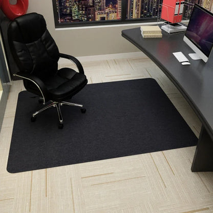 90x120cm Rolling Office & Gaming Chair Mat – Floor Protection for Carpet, Bedroom, Living Room & Workspace