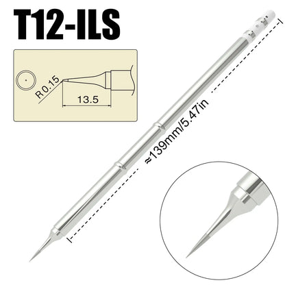 T12 Soldering Iron Tips - Universal Replacement Tips for Hakko FX951 FX-950 Welding Stations