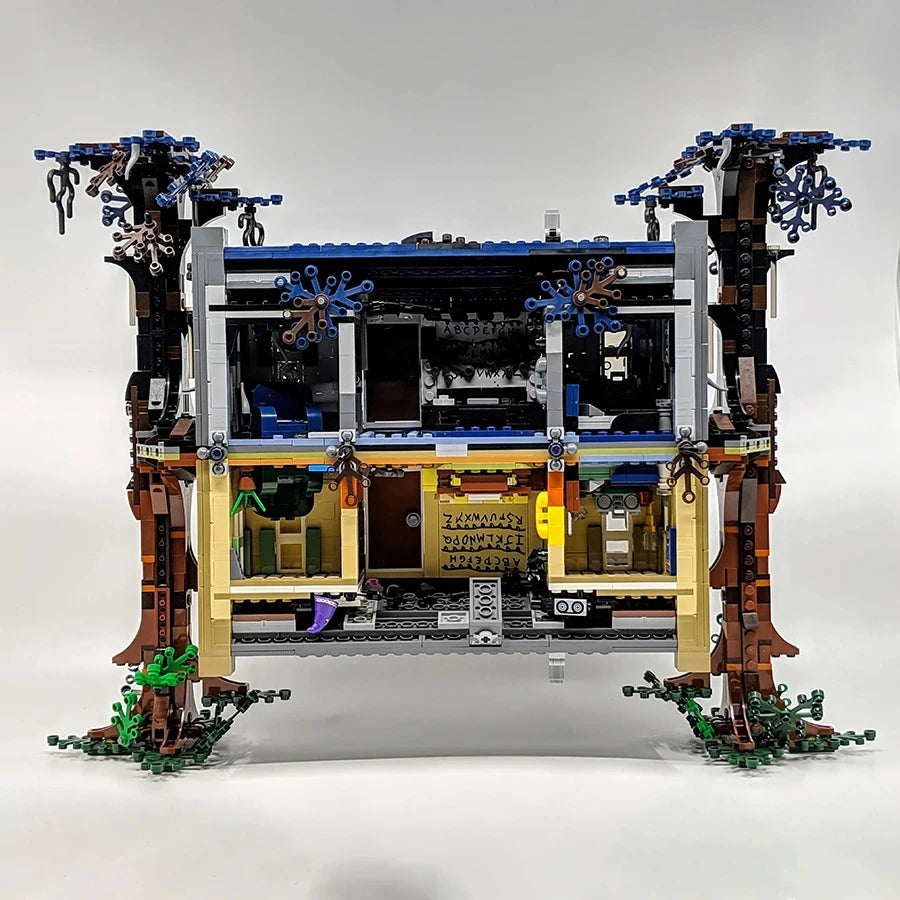 New Strange Story Upside-Down World Horror Model – 75810 Building Block Toy for Boys, Challenging Assemble