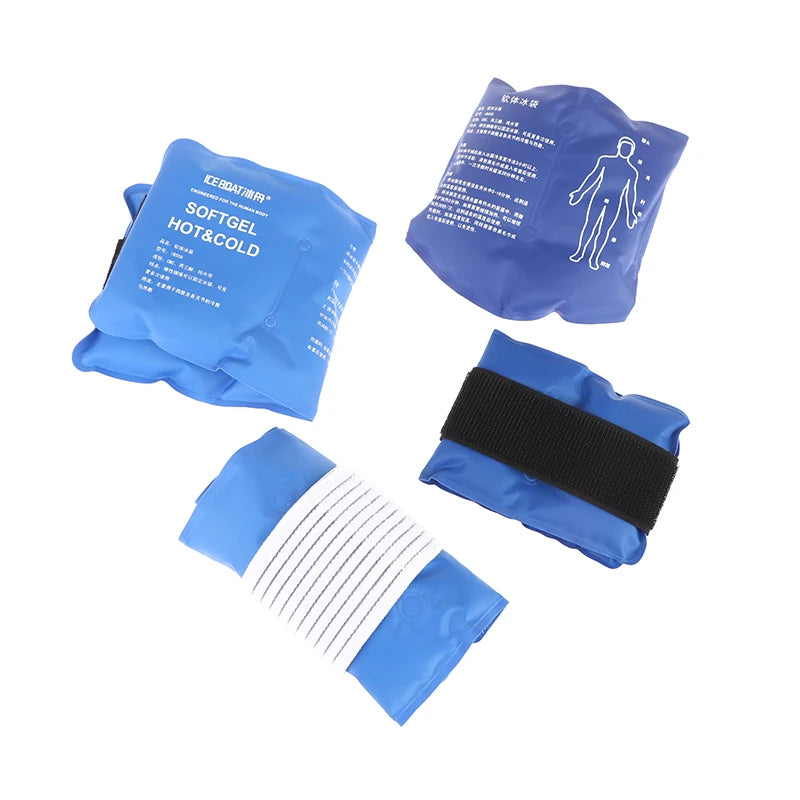 Ankle Brace Ice Pack Wrap – Reusable Hot & Cold Gel Therapy for Injuries, Sprains & Pain Relief