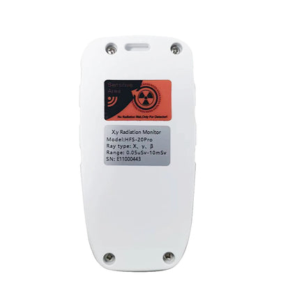 HFS-20PRO Handheld Radiation Detector - β, γ & X-Ray Geiger Counter with Alerts, Data Storage & Rechargeable Battery