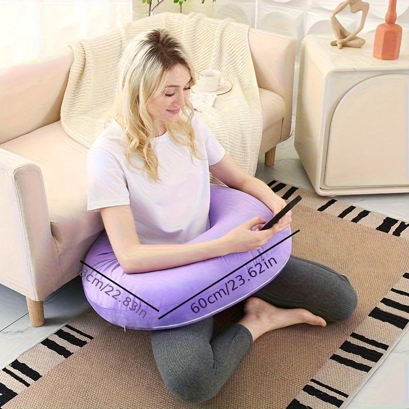 Reading & Gaming Arm Support Pillow – Soft Portable Desk Cushion for Comfort While Watching TV, Traveling, Crocheting & Relaxing Use