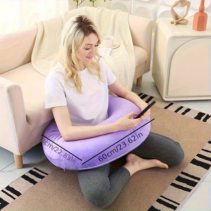Reading & Gaming Arm Support Pillow – Soft Portable Desk Cushion for Comfort While Watching TV, Traveling, Crocheting & Relaxing Use