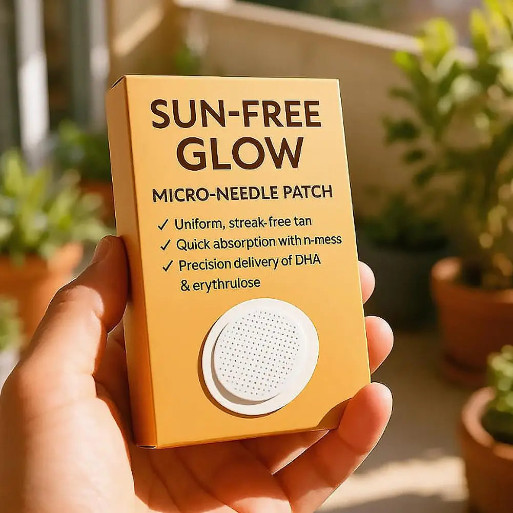 Sun-Free Glow Patches - 10PCS Microdart Tanning Patches for Men & Women