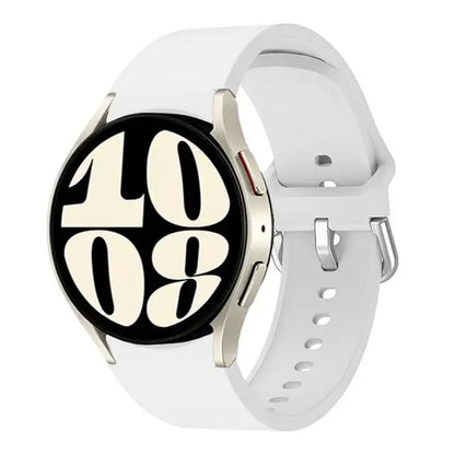 Samsung Galaxy Watch Silicone Sport Band - Replacement Strap for Galaxy Watch 4, 5, 6, 7, 5 Pro and Classic 40mm, 44mm, 45mm