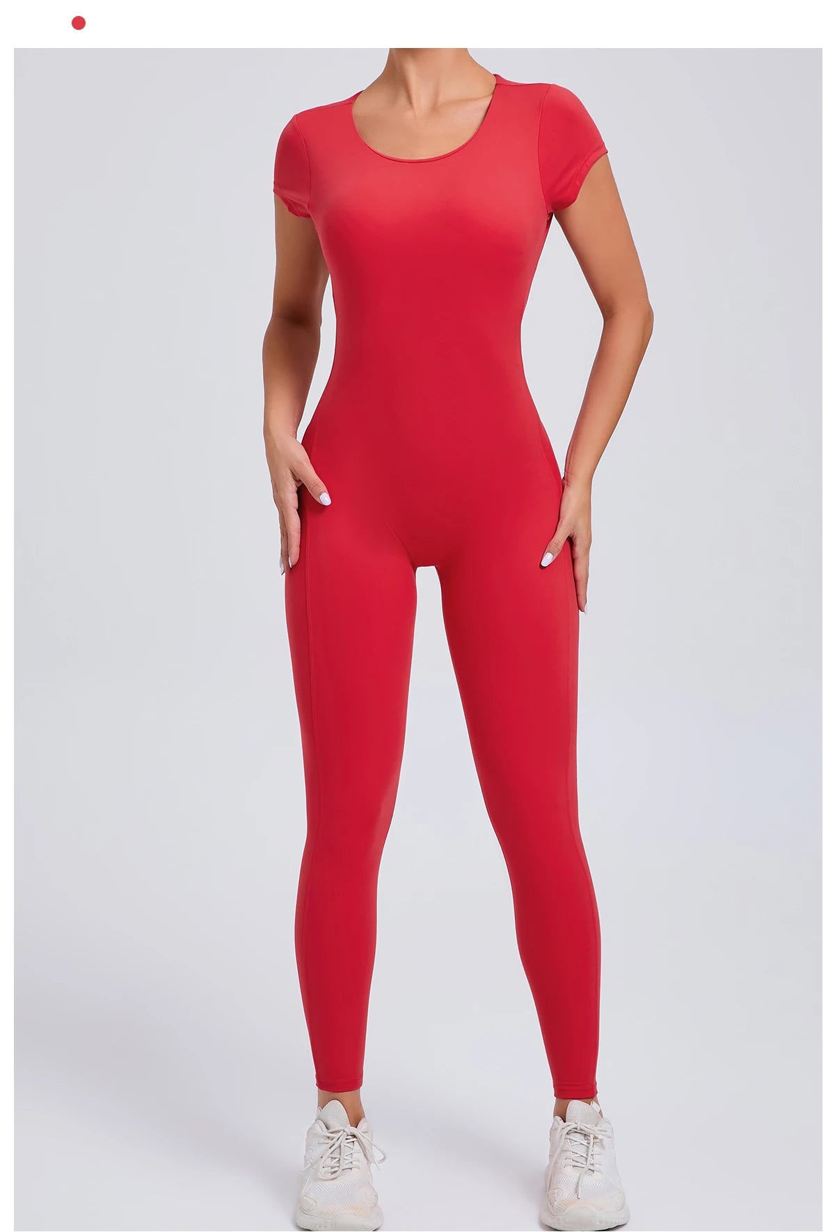 Women’s One-Piece Padded Backless Yoga Romper – Quick-Dry Workout Bodysuit & Sports Jumpsuit