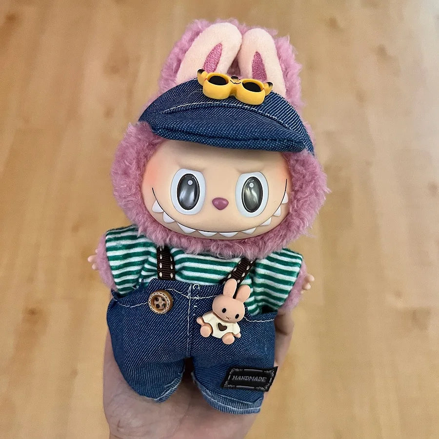 17cm Labubu Doll Clothes Set — Stylish Outfit for 17cm Labubu Dolls