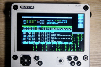 ClockworkPi uConsole V3.14 DevKit - Retro Open-Source Handheld Console with HDMI 2.0 Output, Unassembled