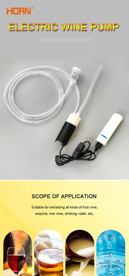 DIY High-Flow Electric Wine Pump – USB Interface Peristaltic Dosing Pump, Miniature Water & Hose Pump