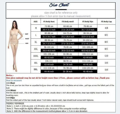 Women’s Plus Size 5XL One-Piece Swimsuit – V-Neck Tummy Control Bathing Suit, Modest Beachwear Swimwear