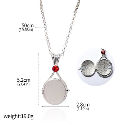 Classic TV H2O Mermaid Shell Necklace – Silver Plated Pendant for Women Cosplay Jewelry Gift