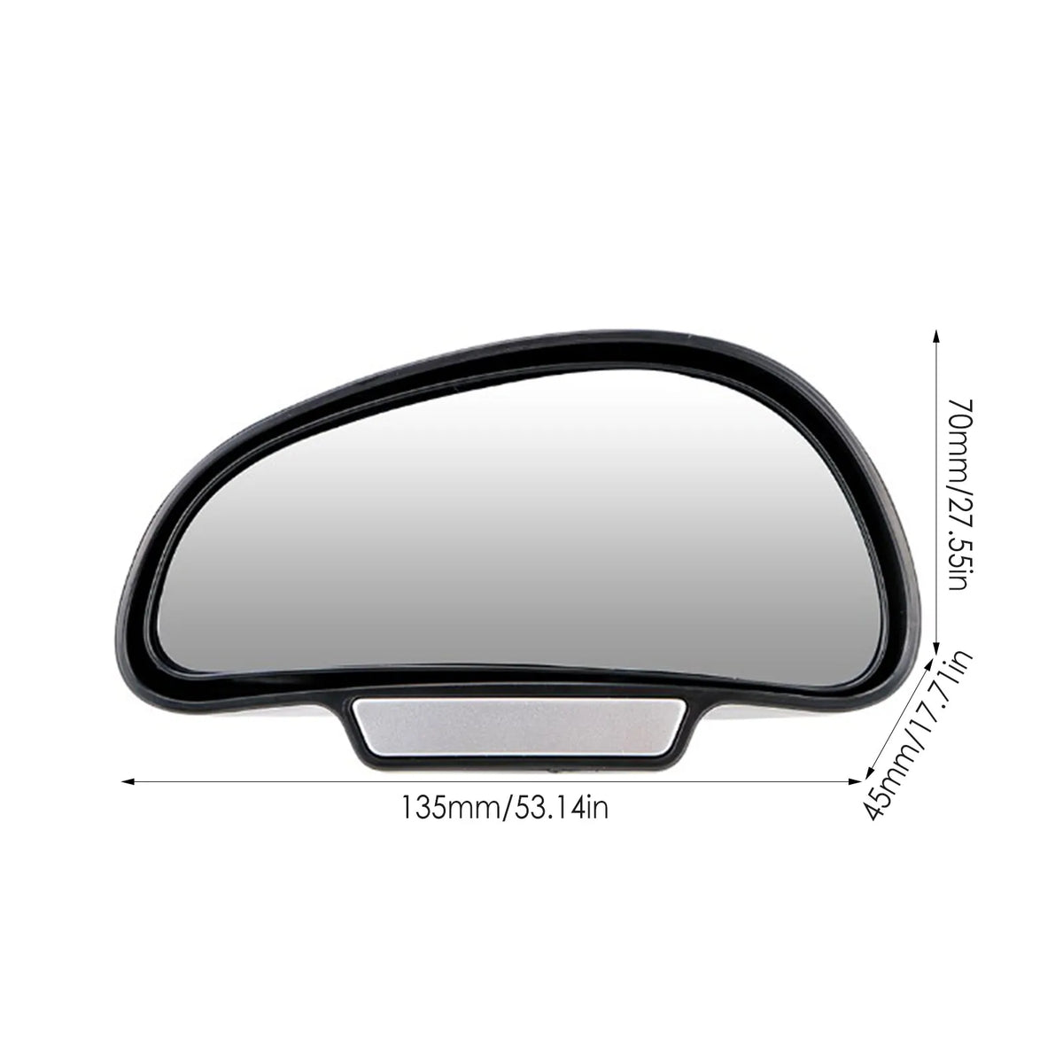 360° Adjustable Car Blind Spot Mirror - Rearview Auxiliary Safety Mirror for Cars & SUVs