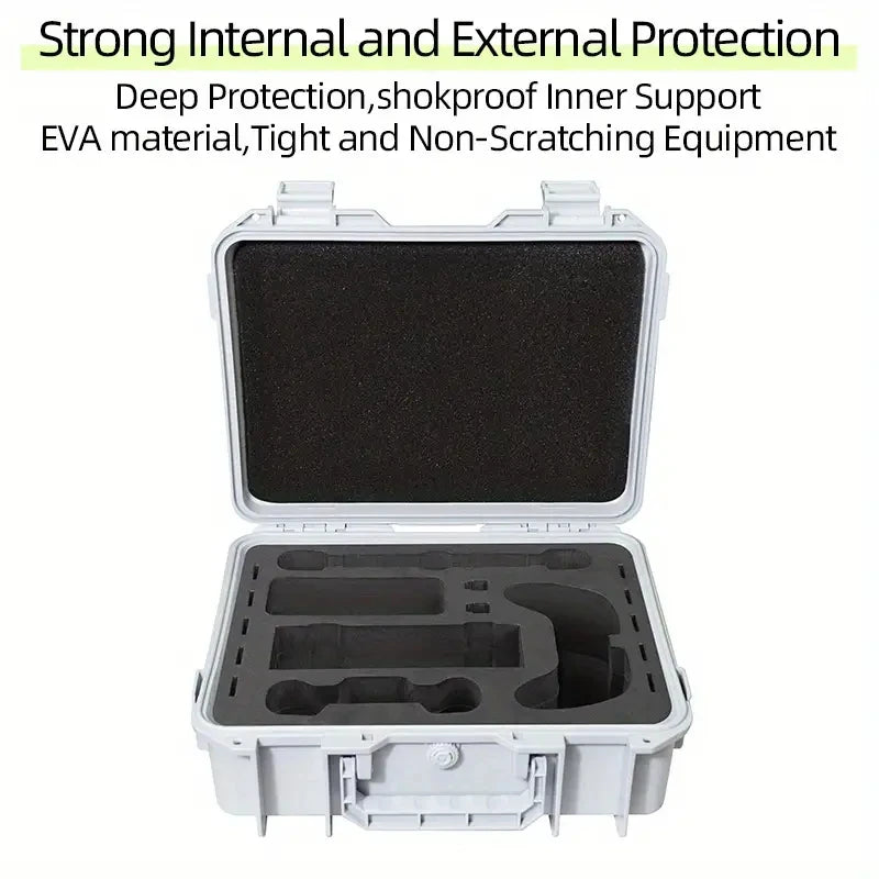Explosion-Proof Hard EVA Suitcase for Nintendo Switch OLED - Waterproof Storage Bag with Shoulder Strap