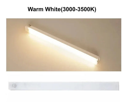 Rechargeable PIR Motion Sensor LED Light - Portable USB Indoor Lamp for Closets, Hallways & Home Lighting