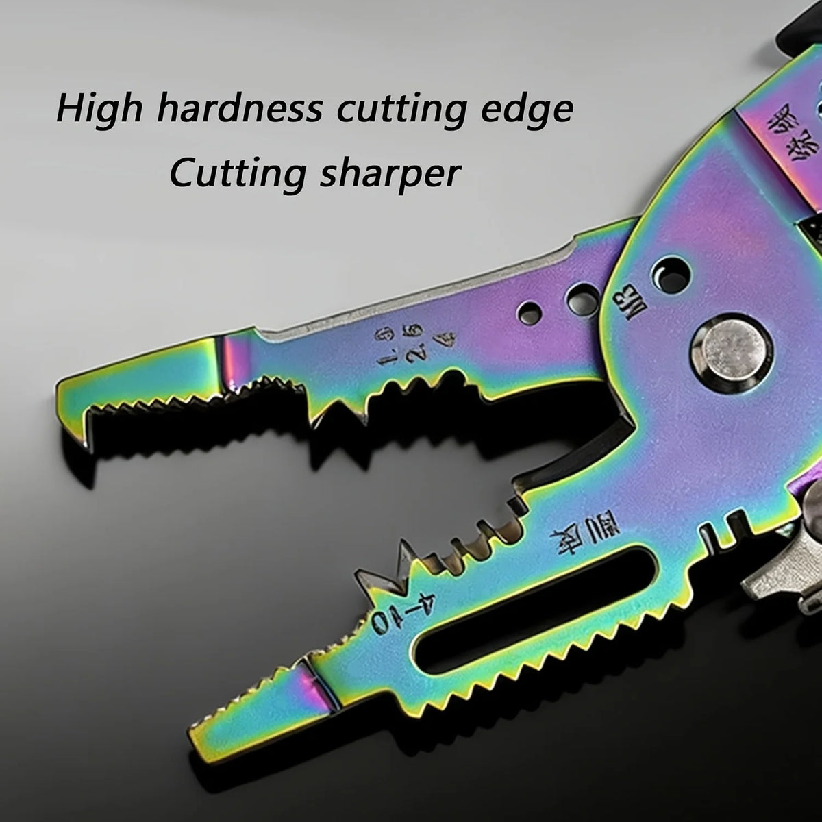 Steel Wire Stripper Pliers - Durable Cutting & Holding Tool with Ergonomic Grip for Reduced Hand Fatigue