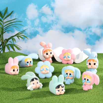 Labubu Cartoon Mini Flocking Doll – Cute DIY Pendant & Kawaii Gift Accessories