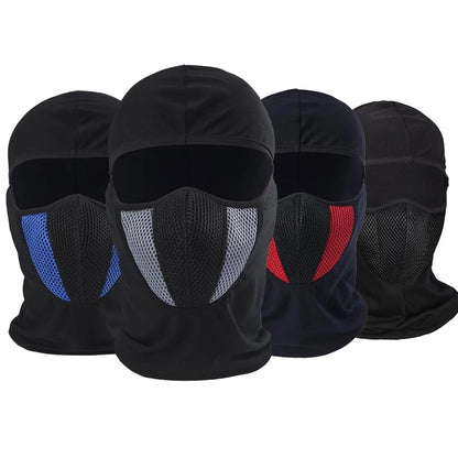 Breathable Motorcycle Balaclava – Full Face Skullies Cap for Motocross, Moto Riding & Helmet Use