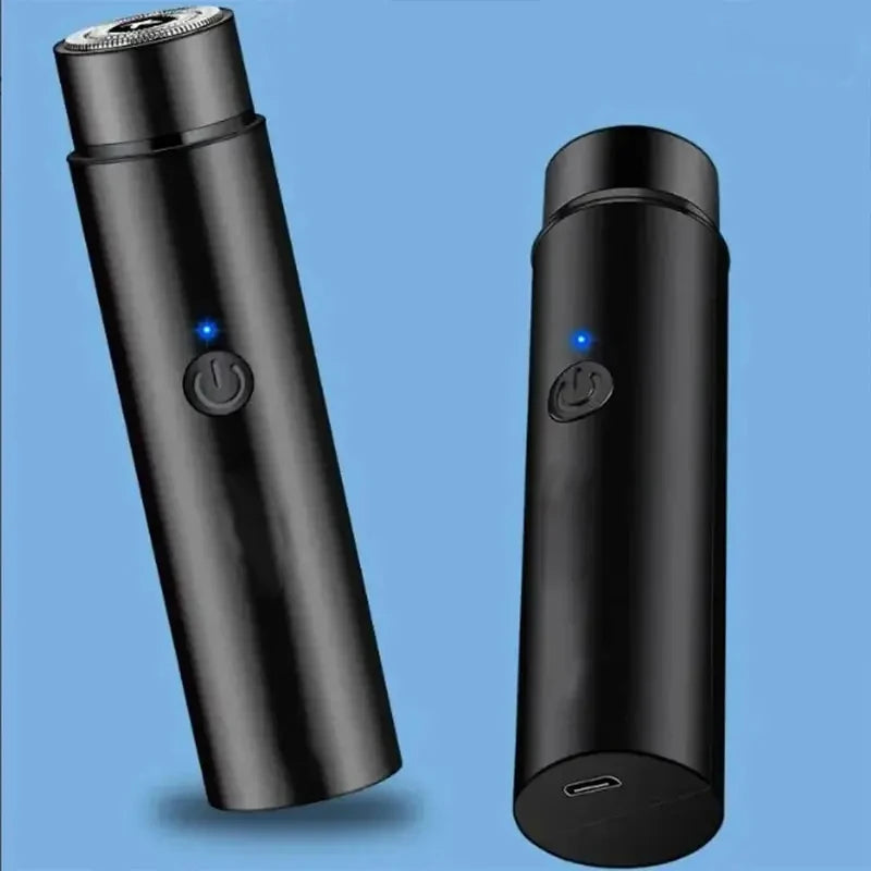 Mini Electric Shaver for Men — Portable USB Rechargeable Razor with Long-Lasting Performance