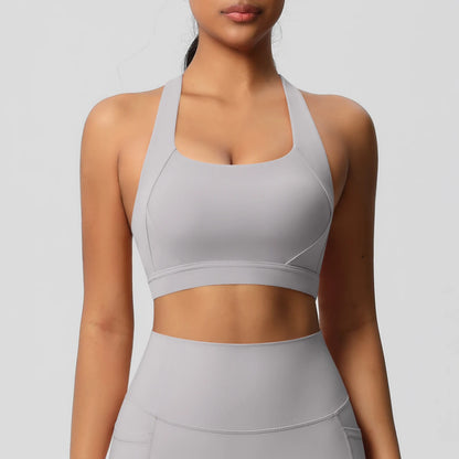 Women Fitness Yoga Sports Bra – Sexy Push Up Beauty Back Crop Top for Running, Workout & Active Wear