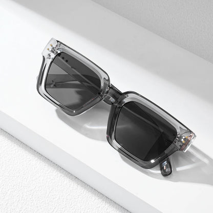Ruiao 2024 Luxury Premium Designer Sunglasses – Black Square Shades for Men & Women