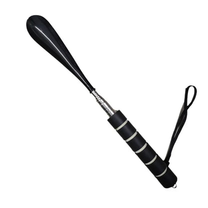 Stretchable Long Metal Shoehorn 30-71cm – Shoe Spoon for Pregnant Women & Elderly, No-Bend Shoe Wearing Aid