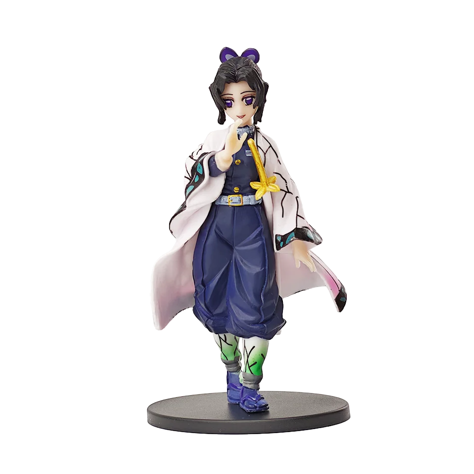 Demon Slayer Kimetsu No Yaiba Action Figures – Tanjirou, Zenitsu & Nezuko PVC Model Toys