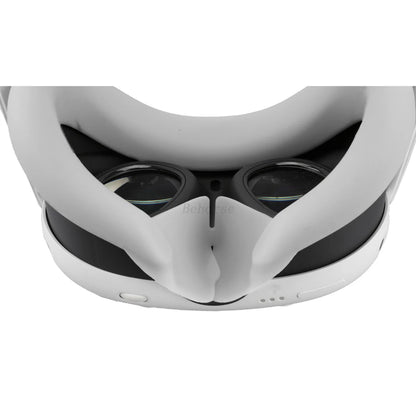 Silicone VR Face Mask for Meta Quest 3 — Sweatproof, Lightproof Facial Interface Cushion, VR Accessories