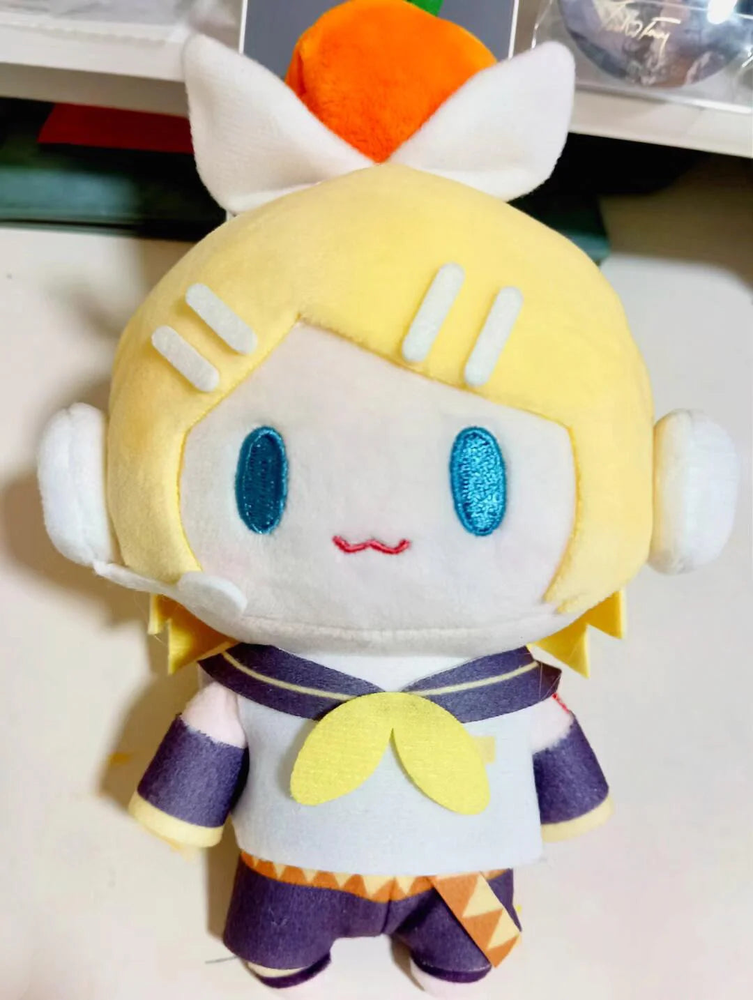 15cm Hatsune Miku Plush Toy – Kawaii Kagamine Len & Rin Stuffed Doll Collection, Perfect Kid Gift Ornament