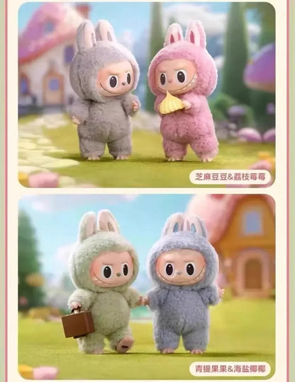 High-Quality Macaron 2 The Monsters Labubu Sitting Party Vinyl Plush Blind Box – Decorative Collectible Doll Gift
