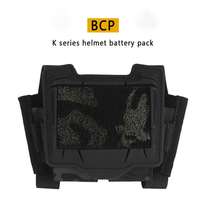 Agilit Style Tactical Helmet Rear Pouch - Battery Storage and Counterweight Bag for NVG Night Vision Gear and OPS-CORE Helmet Covers